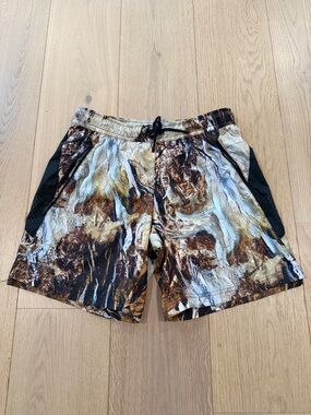 Nike Men's Printed Camouflage Performance Shorts Size Small